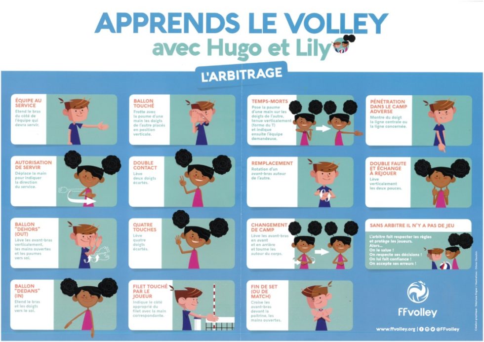 Apprends le volley avec Hugo & Lili